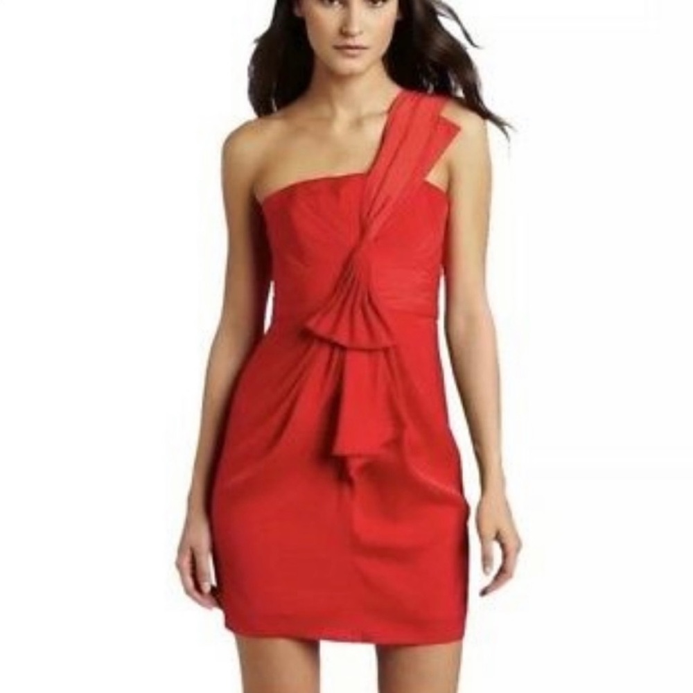 NWT BCBGMaxAzria Palais Silk Dress NWT, size 4